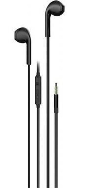 Vivanco Smart-Urban sluchátka s mikrofonem černé