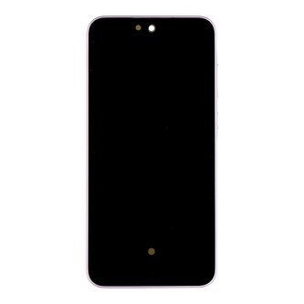 LCD display + Dotyk + Přední kryt Samsung A356B Galaxy A35 5G Lavender (Service Pack)