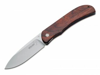 Böker Plus 01BO022 Exskelibur I Cocobolo vreckový nôž 8,9 cm, drevo Cocobolo, titán