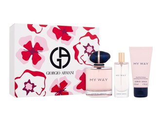 Giorgio Armani My Way parfémovaná voda 90 ml + tělové mléko 50 ml + parfémovaná voda 15 ml