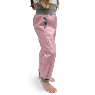 Rostoucí softshellové kalhoty Sport Shell pink; Barva: růžová; Velikost: 134