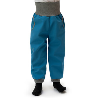 Rostoucí softshellové kalhoty Sport Turquoise; Barva: tyrkysová; Velikost: 146