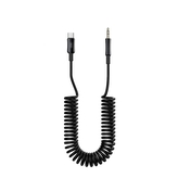 Kabel AUX (XO NB-R255A) Lightning na Jack 3,5mm barva černá