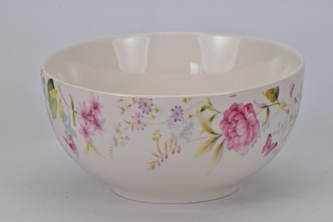 Porcelánová miska s květinami 610 ml II. jakost