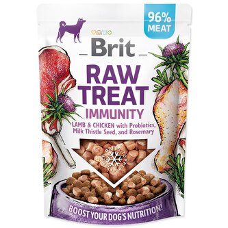 Pochoutka Brit Raw Immunity Freeze-dried Jehně a Kuře 40g