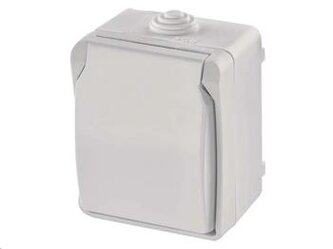 EMOS A1397.2 zásuvka nástěnná 16A/250V IP54 bílá