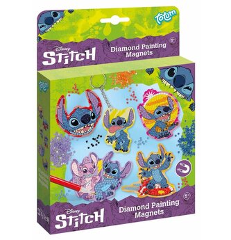 Stitch diamantové malování Magnety