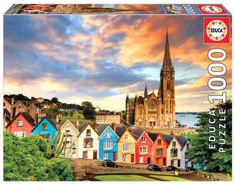 Puzzle 1000 Katedra św. Kolmana, Cobh, Irlan G3 Puzzle 1000 Katedra św. Kolmana, Cobh, Irlan G3