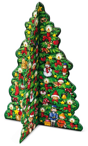 Adventskalender "Buntes Weihnachtsbäumchen"