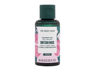 The Body Shop British Rose Sprchový gel 60 ml pro ženy