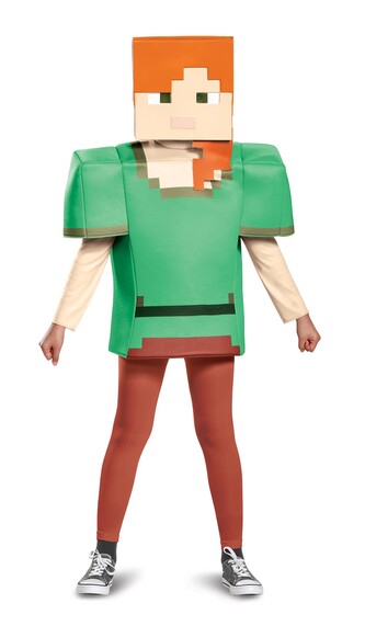 Minecraft kostým Alex