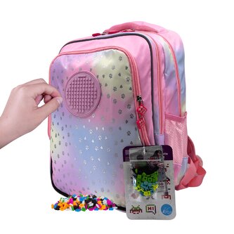 PIXIE CREW juniorský batoh Srdíčka a tlapky