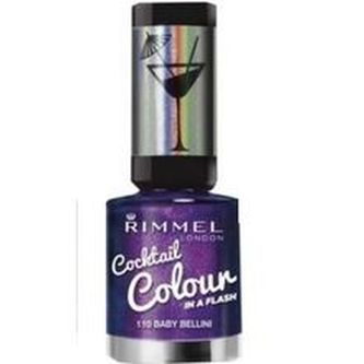 Rimmel Cocktail Colour In A Flash - Lak na nehty 8 ml pro ženy