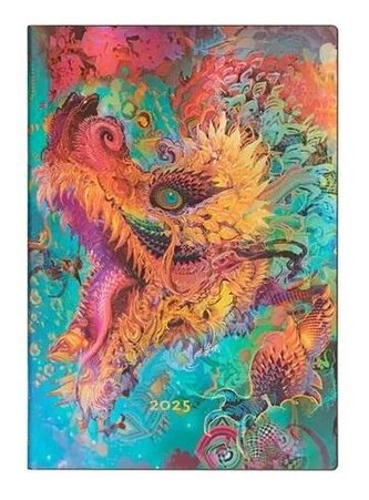 Kalendarz Paperblanks 2025 Humming Dragon Midi tygodniowy HOR Flexi Kalendarz Paperblanks 2025 Humming Dragon Midi tygodniowy HOR Flexi