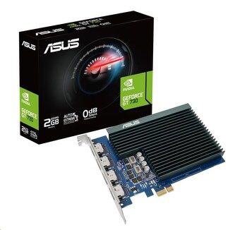 ASUS VGA NVIDIA GeForce GT 730 2G, 2G GDDR5, 4xHDMI ASUS VGA NVIDIA GeForce GT 730 2G, 2G GDDR5, 4xHDMI