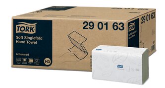 Ručníky skládané Tork Advanced ZZ, 2 vr., bílé, 3750 ks, H3