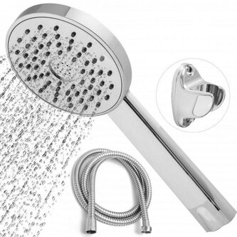 DURAmat Hlavice sprchová s hadicí, QUÉBEC 46496, chrom