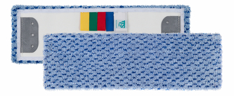 Mop Flip, mikrosafe, abrazivní, modrý, 40 cm