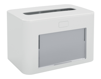 Zásobník ubrousků skládaných Interfold Superior Ready Table, stolní, antibakteriální, bílý