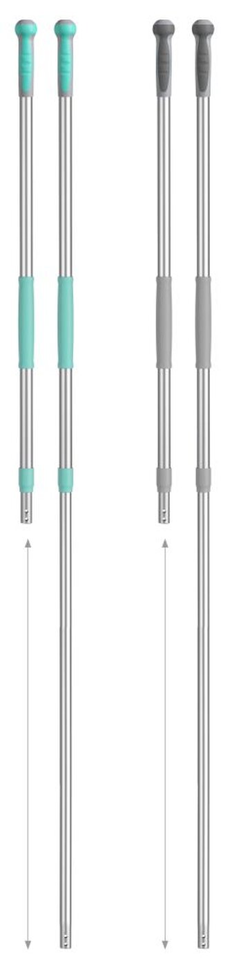 Násada Alu, 97-184 cm, teleskopická, zelená