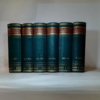 Der Grosse Brockhaus 1-20 (komplet, chybí díly 8, 18, 19)