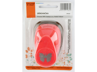 Děrovačka 25 mm - Motýl