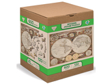 Dřevěné puzzle Antická mapa světa XL,600 dílků