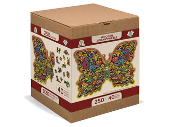 Dřevěné Puzzle Královská křídla, L 250 dílků