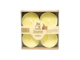 Stearin Čajové Maxi 4ks Vanilka vonná svíčka