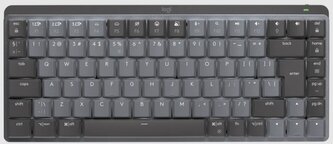 Logitech MX Mechanical Mini Minimalist Wireless Illuminated Keyboard  - GRAPHITE - US - 2.4/BT - CLICKY (poškozený obal)