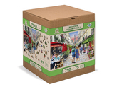 Dřevěné puzzle Bistro v Paříži XL,750 dílků