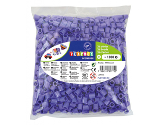 Korálky zažehlovací velké- maxi XL 1000 ks - fialové
