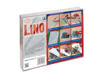 Lino pro linoryt šedé – 15x20cm