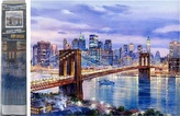 Diamantový obrázek - Brooklinský most, New York 30 x 40 cm