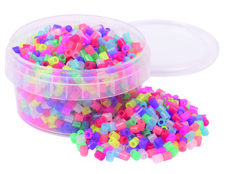 Korálky zažehlovací 1000 ks - třpytivé