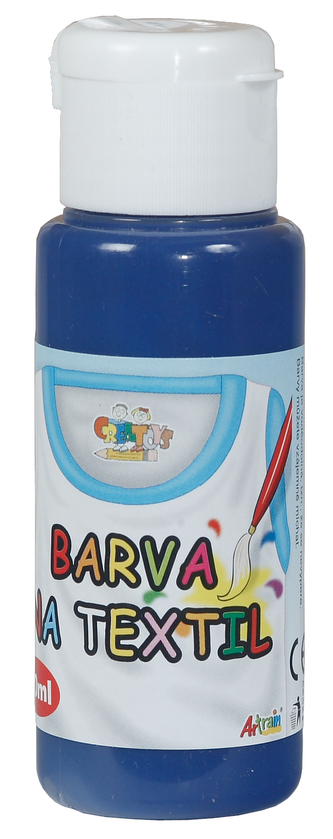 Barva na textil 60 ml - pruská modř