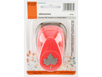 Děrovačka 25 mm - Javorový list