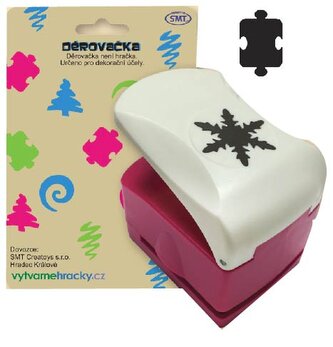 Děrovačky ozdobné 32 mm - Puzzle