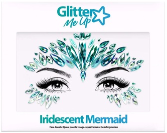 Samolepicí kamínky na obličej - Iridescent Mermaid
