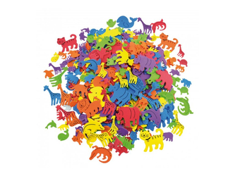 Samolepící pěnová zvířátka - 500ks