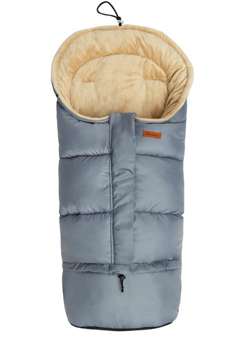 ŚPIWOREK COMBI 3w1 MINKY - GRAPHITE/BEIGE