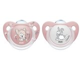 418306 SMOCZEK SILIKONOWY DISNEY BAMBI 0-6 2SZT 528554, 175003