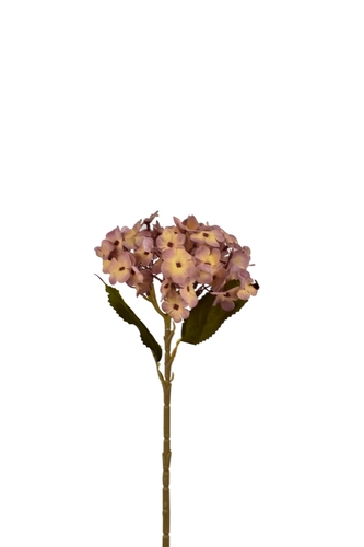 Umělá hortenzie tmavě žlutá 45 cm