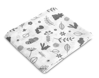 PIELUCHA  MUŚLINOWA LAS BIAŁY 70 X 80