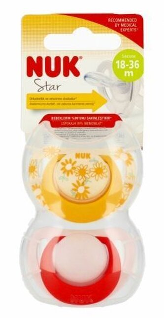 440994 SMOCZEK SILIKONOWY STAR 18-36 2SZT 537206, 739745