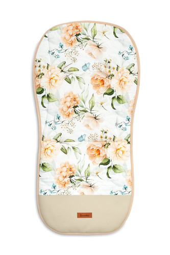 WKŁADKA DO WÓZKA VELVET- PIWONIA