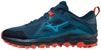 MIZUNO WAVE MUJIN 8 / Moroccan Blue/Algiers Blue/Grenadine Varianta: 42.0/8.0