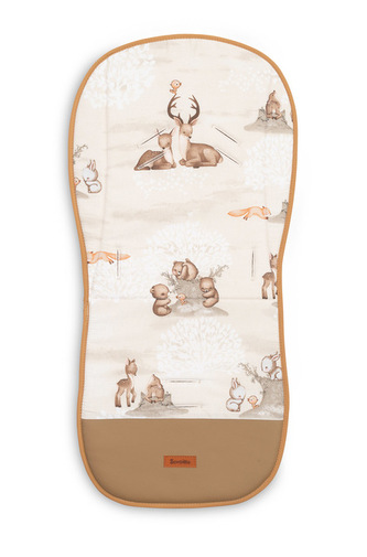 WKŁADKA MUŚLINOWA DO WÓZKA - ZAGAJNIK BRĄZOWY WKŁADKA MUŚLINOWA DO WÓZKA - ZAGAJNIK BRĄZOWY