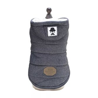 Zimní bunda pro psa Baby XL Grey