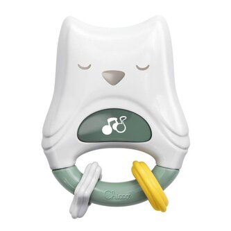 170869 SOWA ŚWIECĄCA GRZECHOTKA